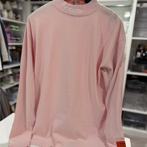 Heron Preston Pink Long Sleeve Top